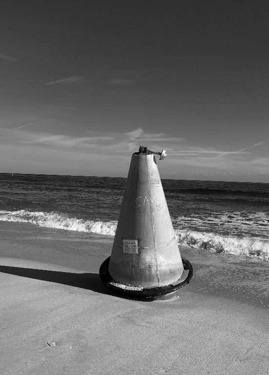 buoy lost from sea 